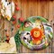 8 Count Zoo Animals Party Disposable Round Paper Dinner Plates 9" Fun Themed Party Plates